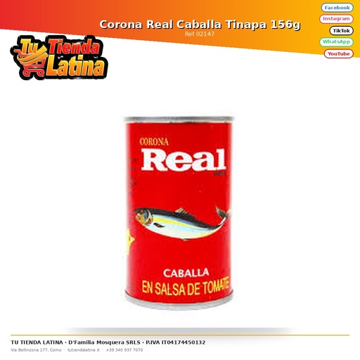 [02147] Royal Crown Mackerel Tinapa 156g