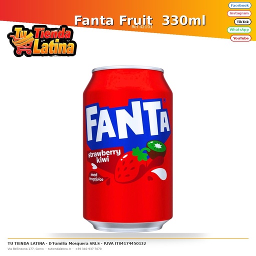 [42101] Fanta Fruit 330ml