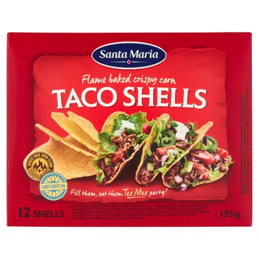 Taco Shells Santa Maria 135g
