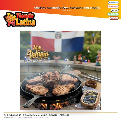 [a  s1] Chuleta Ahumada (Don Antonio) 1kg