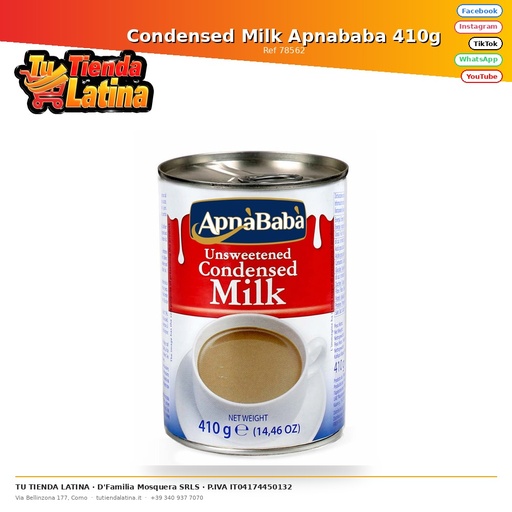 [78562] Leche Condensada Apnababa 410g