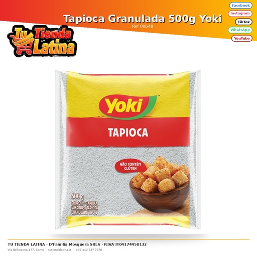 [00648] Granulated Tapioca 500g Yoki