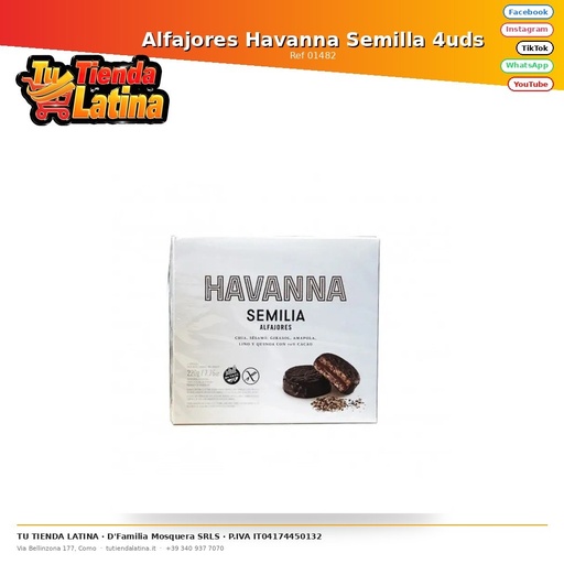 [01482] Alfajores Havanna Seme 4 unità