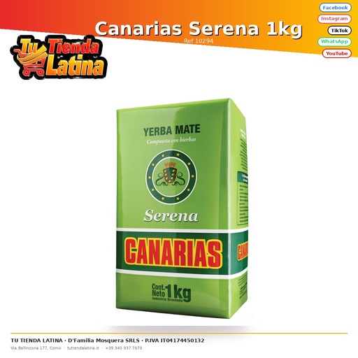 [10294] Canary Serena 1kg