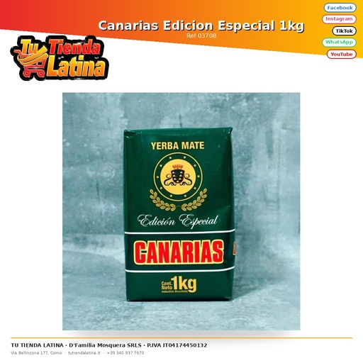 [03708] Edizione Speciale Isole Canarie 1kg