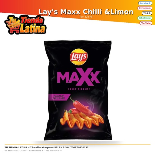 [32378] Lay's Maxx Chilli & Lemon