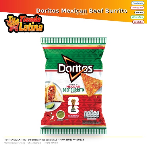 [12843] Doritos Burrito Di Manzo Messicano