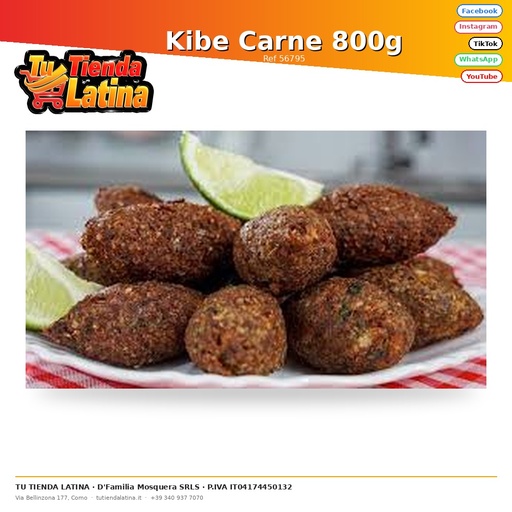 [56795] Kibe Meat 800g