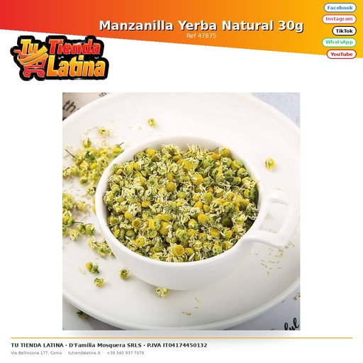 [47875] Yerba Camomilla Naturale 30g