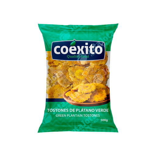 [CON00120] Frozen Green Banana Tostones 500gr Coexito