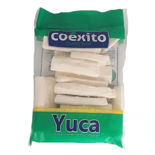 [CON00059] Cassava Congelata In Pezzi Borsa 500gr Coexito