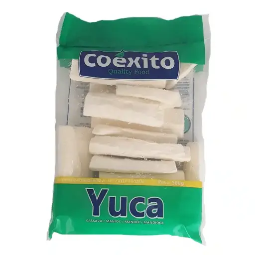 [CON00059] Yuca en Trozos Congelada Bolsa 500gr Coexito