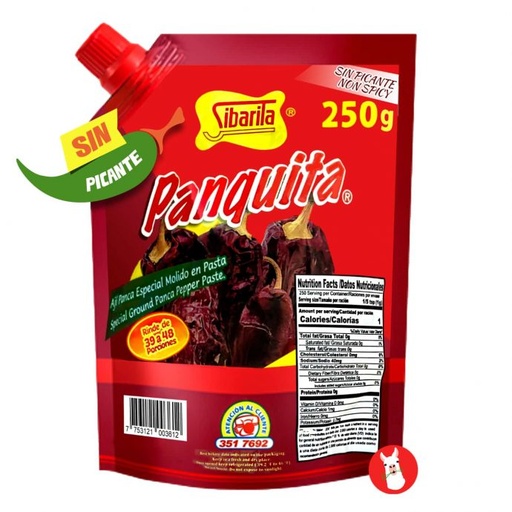 [PER50073] Panquita Sibarita sin Picante Doypack 250g c12u