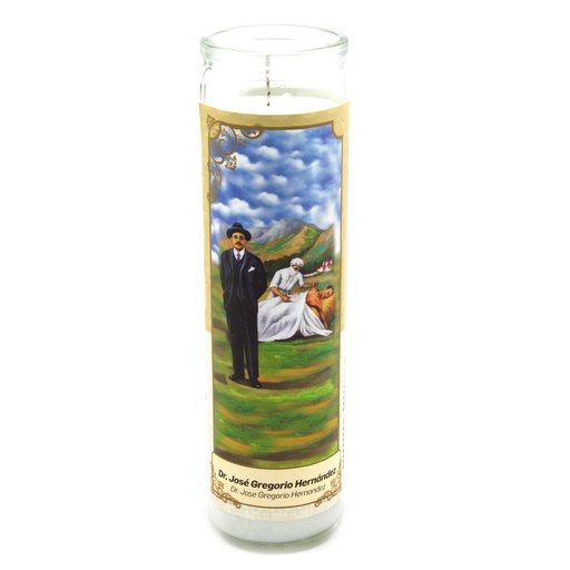 [COL00236] Veladora Jose Gregorio Hernandez Traditional Light u 272g c12u