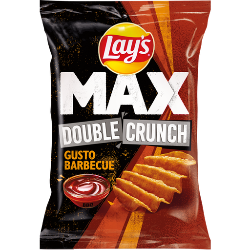 Barbecue Lay's Max Double Crunch Gusto