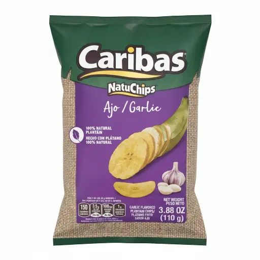 Platanitos Chips Ajo 57g Tropicmax