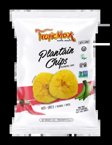Platanitos Chips Picante 57g Tropicmax