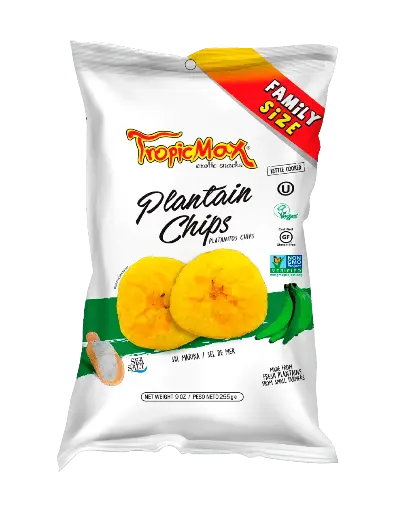 Chips di Platano Salate 255g Tropicmax