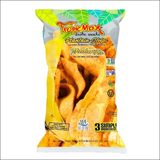 Platanitos Chips Maduritos 57g Tropicmax