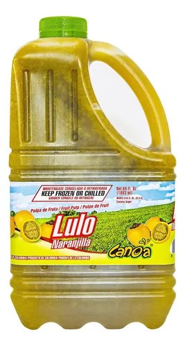 PULPA GARRAFA LULO NARANJA 1.1kg CANOA 