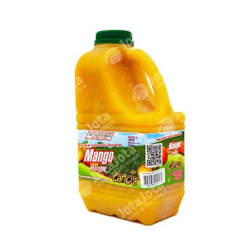 PULPA GARRAFA MANGO 1.1kg CANOA  